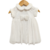 Vestido Off White Tule Tamanho 3-6 Meses Little Me