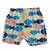 Bermuda Tactel Tamanho 3-6 Meses Estampa Peixes Kyly