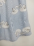Vestido Azul Cisnes Tamanho M 6-9 Meses Playground