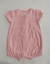 Macaquinho Romper Tamanho 0-3 Meses Rosa Elefantinho Carter's - comprar online