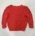 Suéter Tricô Vermelho Tamanho 12 Meses Ralph Lauren - comprar online