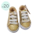 Tênis Menina Número 19 Dourado Com Brilhos - comprar online