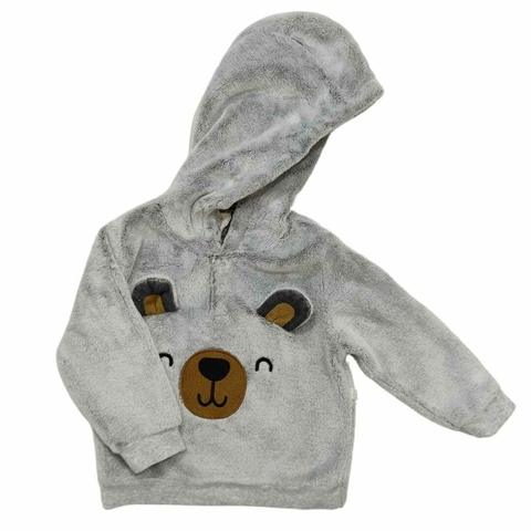 Blusa Cinza Ursinho Tamanho 9-12 Meses Teddy Boom - comprar online