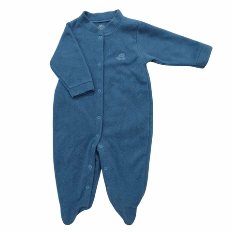 Macacão Soft Azul Liso Tamanho G 9-12 Meses Odicon - comprar online