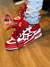 LV SKATE 54 RED na internet
