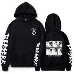 casaco moletom berserk - loja online