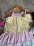 Vestido de Alça - Tres Marias - Listras Coloridas - ID 436 - Bertoldo Kids Moda Infantil