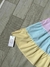 Vestido de Alça - Listras Azul/Rosa/Amarelo - Colorido - ID384 na internet