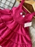 Vestido de Alça - Liso- Pink - ID 424 - Bertoldo Kids Moda Infantil