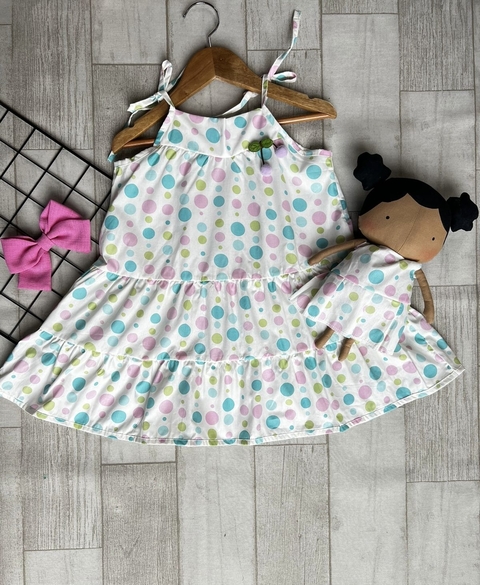 Vestido de Alça - Tres Marias - Off White - ID 434