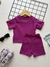 Conjunto Confort - Biker - Fucsia - ID509