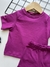 Imagem do Conjunto Confort - Biker - Fucsia - ID509