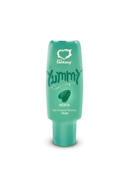 Yummy Menta Gel Térmico Comestível 15Ml