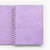Caderno colegial quartzo lilás - comprar online