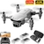 V9 RC Mini Drone 4K Dual Camera HD Wide Angle Camera 1080P WIFI FPV Fotografia Aérea Helicóptero Dobrável Quadcopter Dron Brinquedos