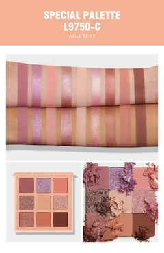 Paletas de Sombras Langmanni 9 cores nude na internet
