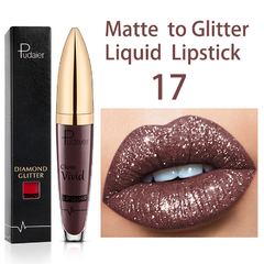 Diamond Shimmer Glitter Lip Gloss Matte - comprar online