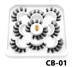 Cílios GROINNEYA DD Curl 10-23mm Cílios Russos 3D - comprar online