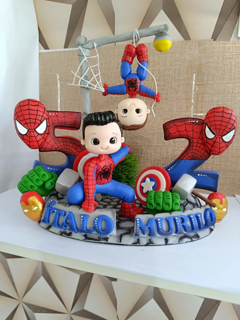 Homem Aranha| Heróis| Vingadores- Topo Master