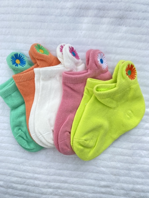 Meia Soquete Margarida