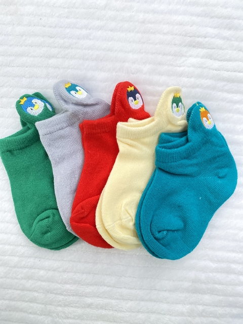 Meia Soquete Pinguim