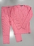 Conjunto Canelado Rosa Neon - comprar online