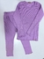 Conjunto Canelado Lilás - comprar online