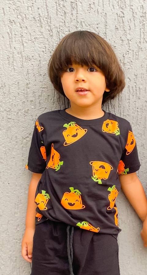 Camiseta Abóbotina Preta