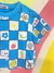 Camisetinha Xadrez Azul na internet