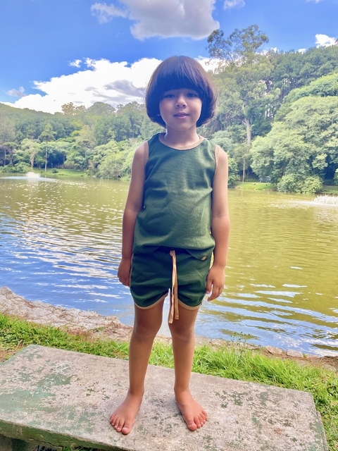 Conjunto Colors Militar e Castor