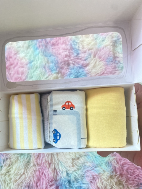 Kit Cuequinha Boxer Carrinhos Amarela - comprar online