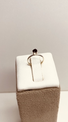 Anillo midi perla negra - comprar online