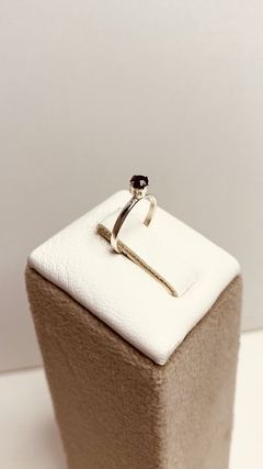 Anillo midi perla negra