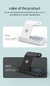 Imagem do Suporte de carregador sem fio 4 em 1 de 100 W para iPhone 14 13 X Samsung Apple