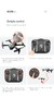 Imagem do Mini Drone S128 com câmera HD dupla 4K, face tripla, para evitar obstáculos