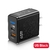 Carregador GaN 65W Carregador USB C Carregamento rápido 3.0 PD Tipo C Adaptador