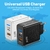 Carregador GaN 65W Carregador USB C Carregamento rápido 3.0 PD Tipo C Adaptador - loja online
