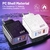 Carregador GaN 65W Carregador USB C Carregamento rápido 3.0 PD Tipo C Adaptador - PRLShop