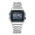 Novo Montre Homme F-91W Relógio com Pulseira de Aço Para Homens LED Digital - comprar online