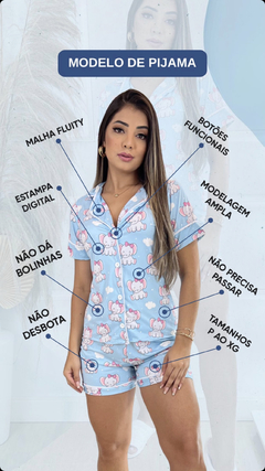 Pijama americano Micaela - Sonhart Pijamas