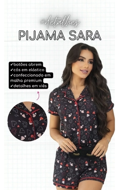 Pijama americano Amanda - loja online