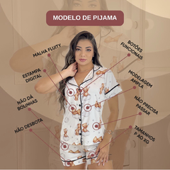 Pijama americano Pérola - Sonhart Pijamas