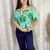 Cropped Verde Água NOVA 38 R$30