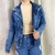 Blazer Jeans 40 R$50