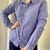 Camisa listrada azul 40 R$28 - RainBow Brechó