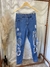 Calça Mom Jeans Destroyed 36/38 R$35