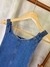Salopete Jeans NOVA 34/36 R$50 - RainBow Brechó