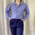 Imagem do Camisa listrada azul 40 R$28