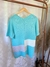Tricot Turquesa Curto 44/48 R$35