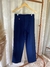 Calça Alfaiataria Azul Marinho 36 R$40 - RainBow Brechó